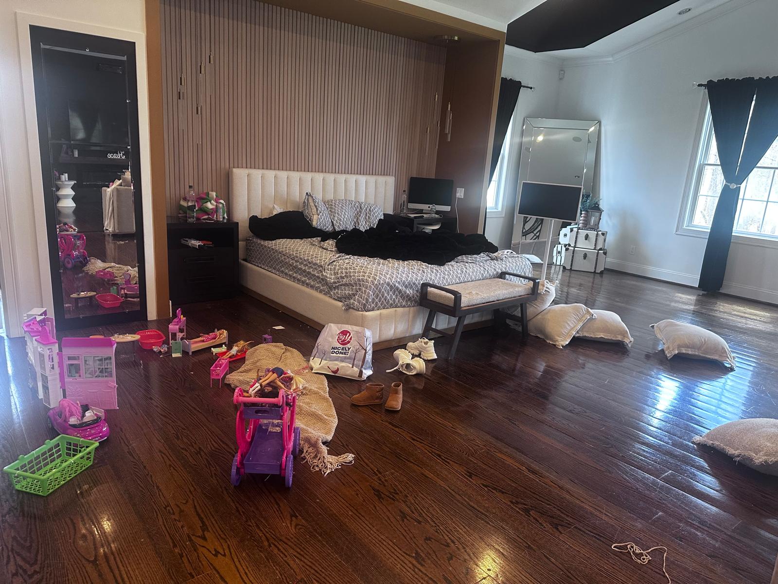 Before Cleaning Bedroom